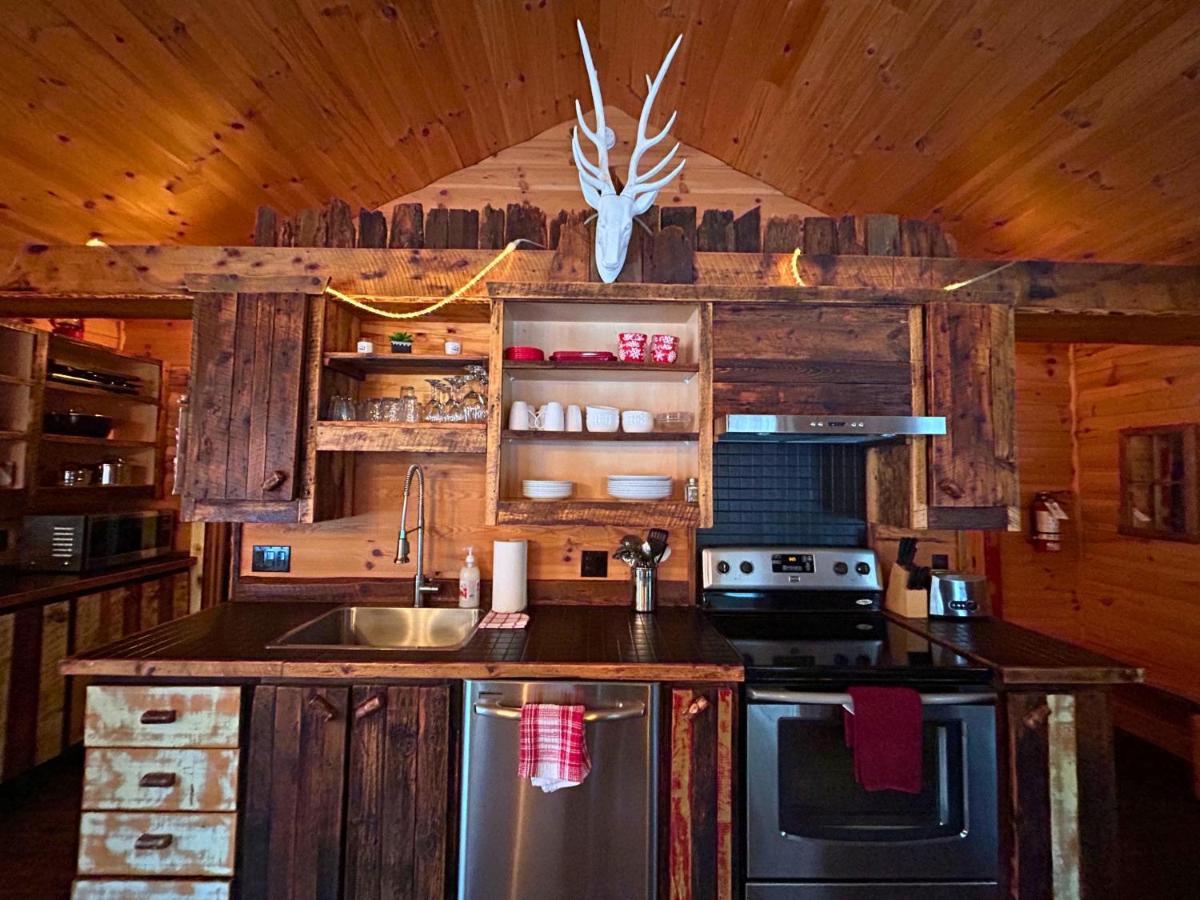 HUSKY - Chalets de Moh - Jacuzzi La Malbaie Extérieur photo